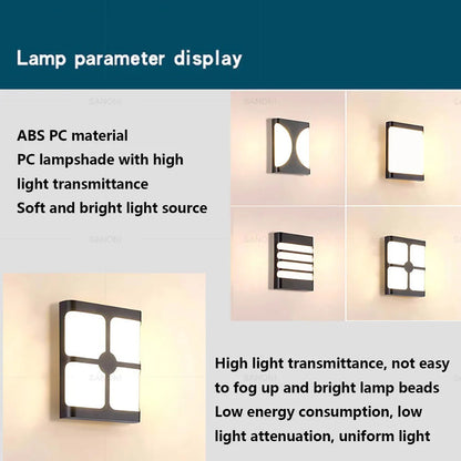 Modern Waterproof LED Wall Sconce