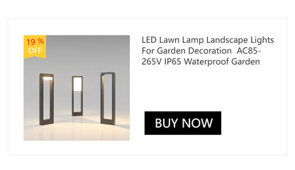 Modern Waterproof Outdoor Wall Light