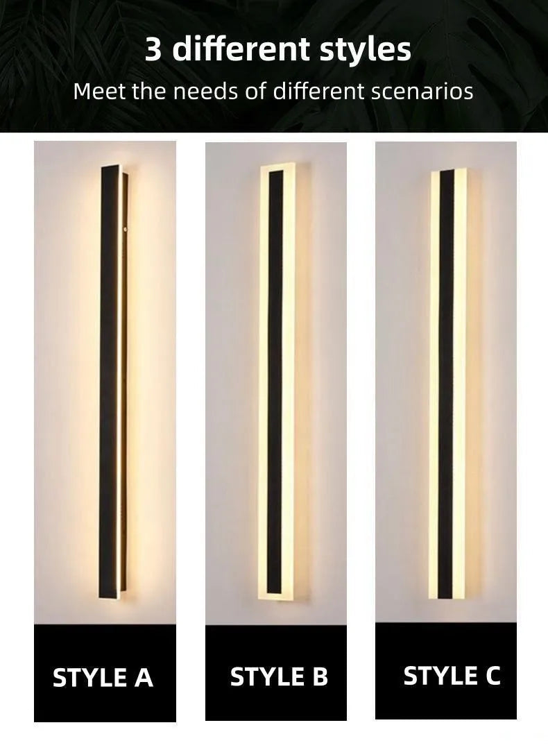 Modern Waterproof Outdoor Wall Light