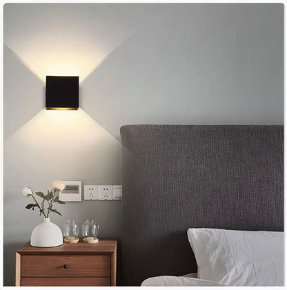 Modern White LED Wall Sconce