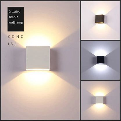 Modern White LED Wall Sconce