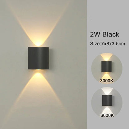 Modern White LED Wall Sconces