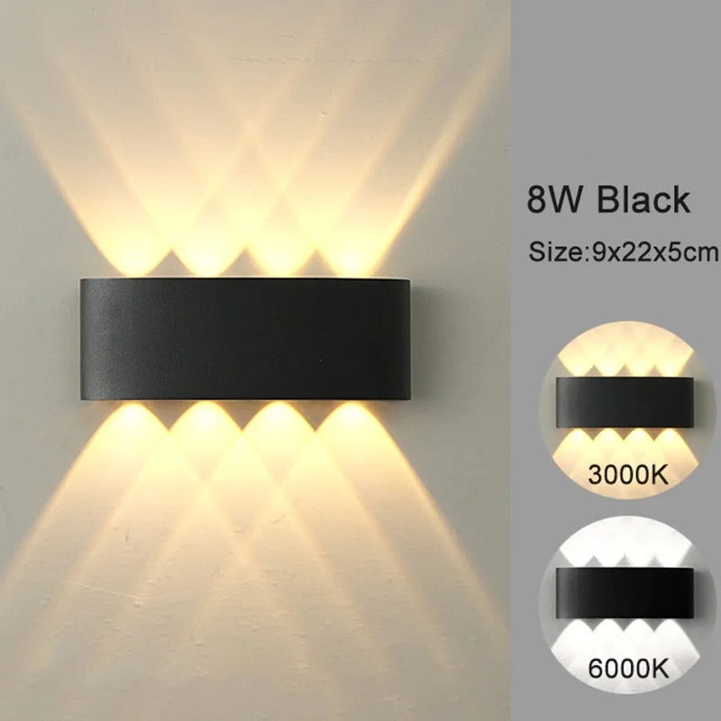 Modern White LED Wall Sconces