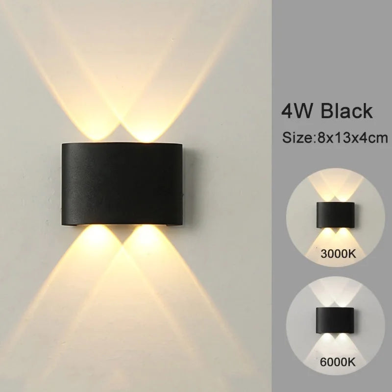 Modern White LED Wall Sconces