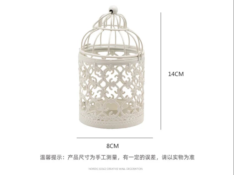 Moroccan Lantern Candle Holder - Metal