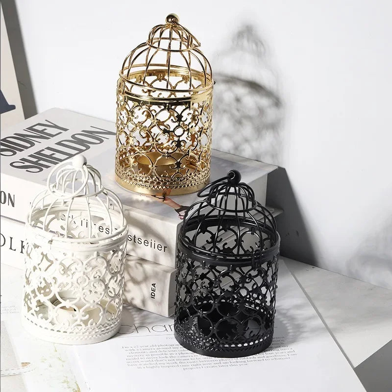 Moroccan Lantern Candle Holder - Metal