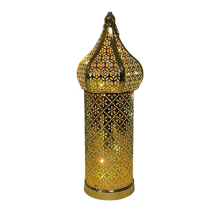 Moroccan Solar Iron Hanging Lantern