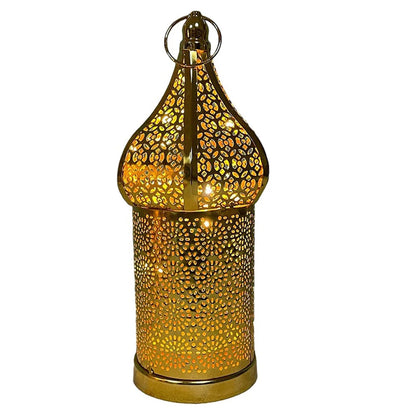 Moroccan Solar Iron Hanging Lantern