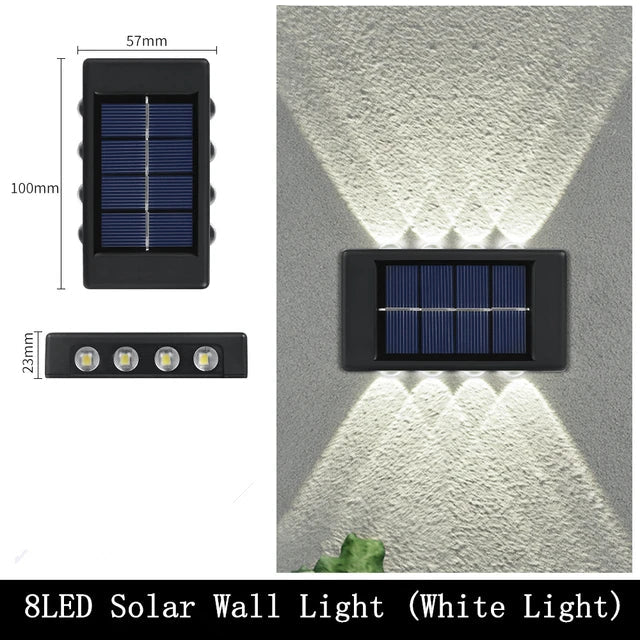 Motion Sensor Solar Wall Light