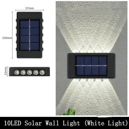 Motion Sensor Solar Wall Light