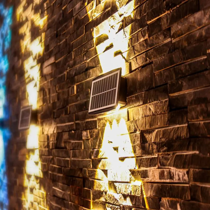 Motion Sensor Solar Wall Light