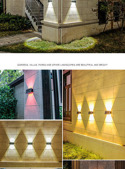 Motion Sensor Solar Wall Light