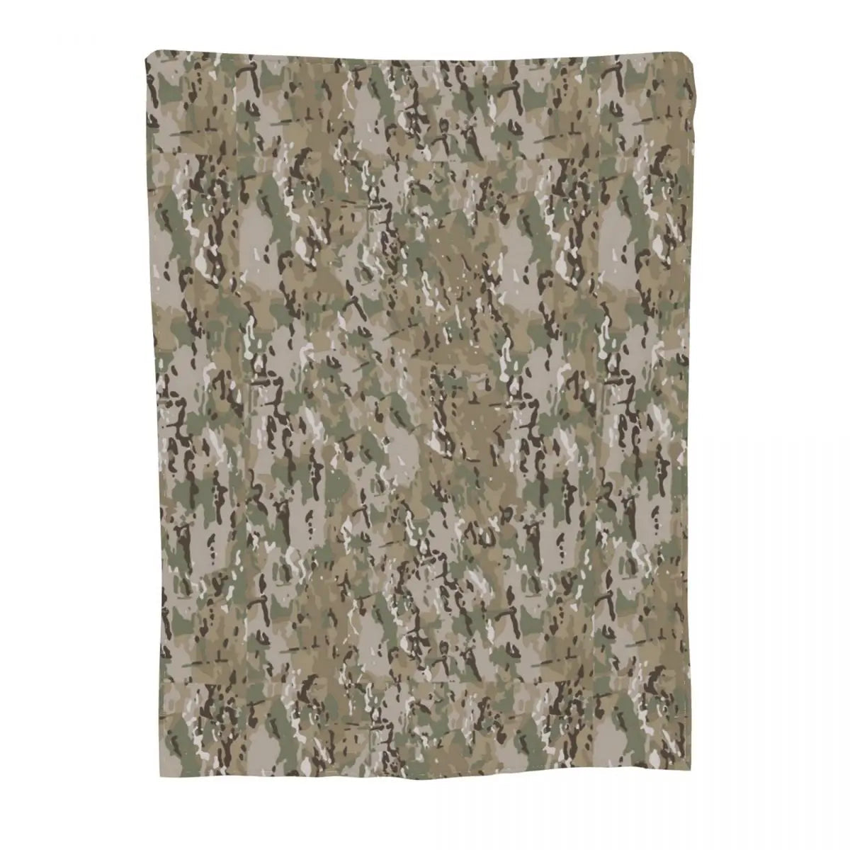 Multicam Velvet Camouflage Throw Blanket