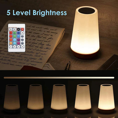 Multicolour LED Touch Dimmable Lamp