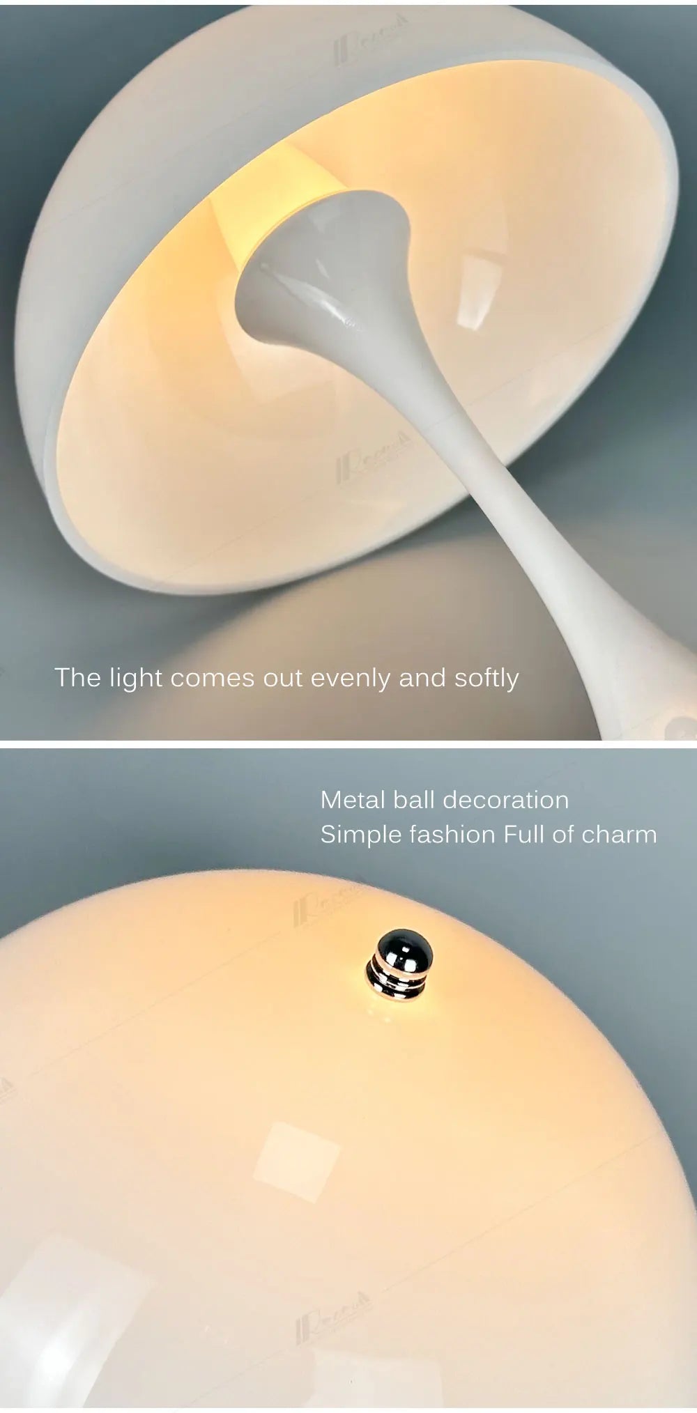 Mushroom Rechargeable LED Table Lamp