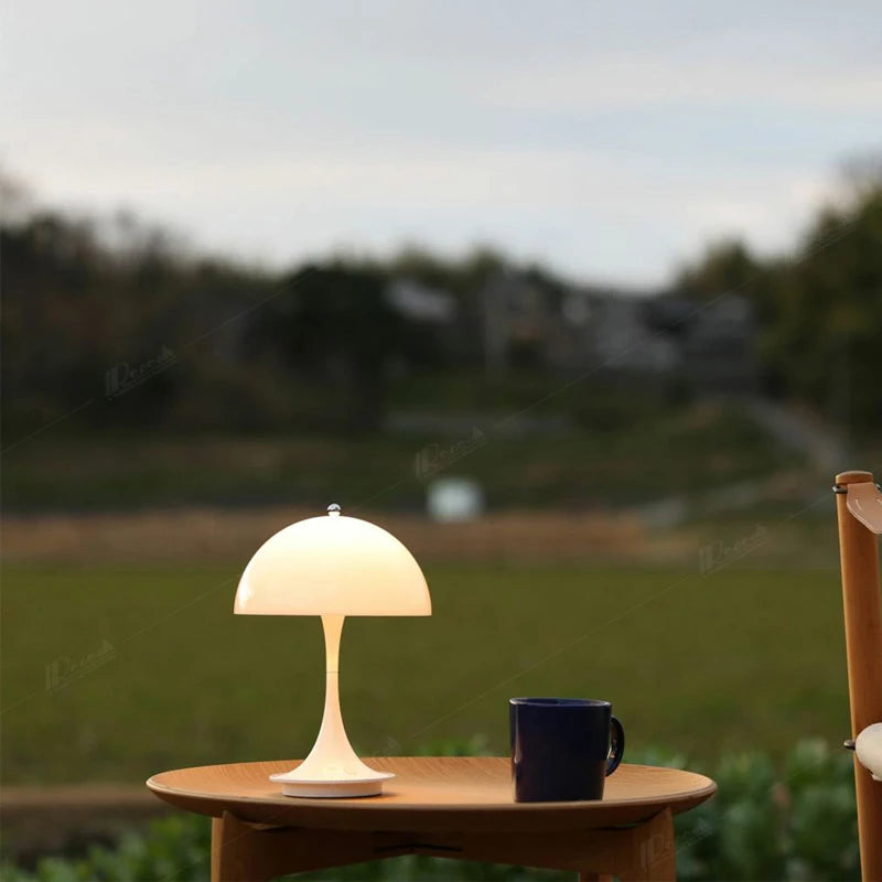 Mushroom Rechargeable LED Table Lamp