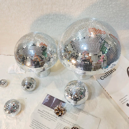 Mushroom Shaped Mirror Disco Ball for Parties & Weddings