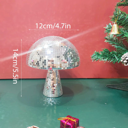 Mushroom Shaped Mirror Disco Ball for Parties & Weddings