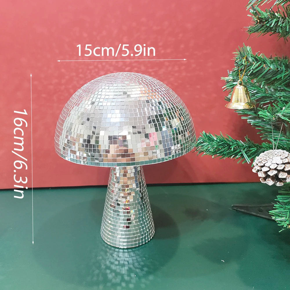 Mushroom Shaped Mirror Disco Ball for Parties & Weddings