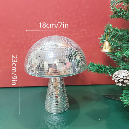 Mushroom Shaped Mirror Disco Ball for Parties & Weddings