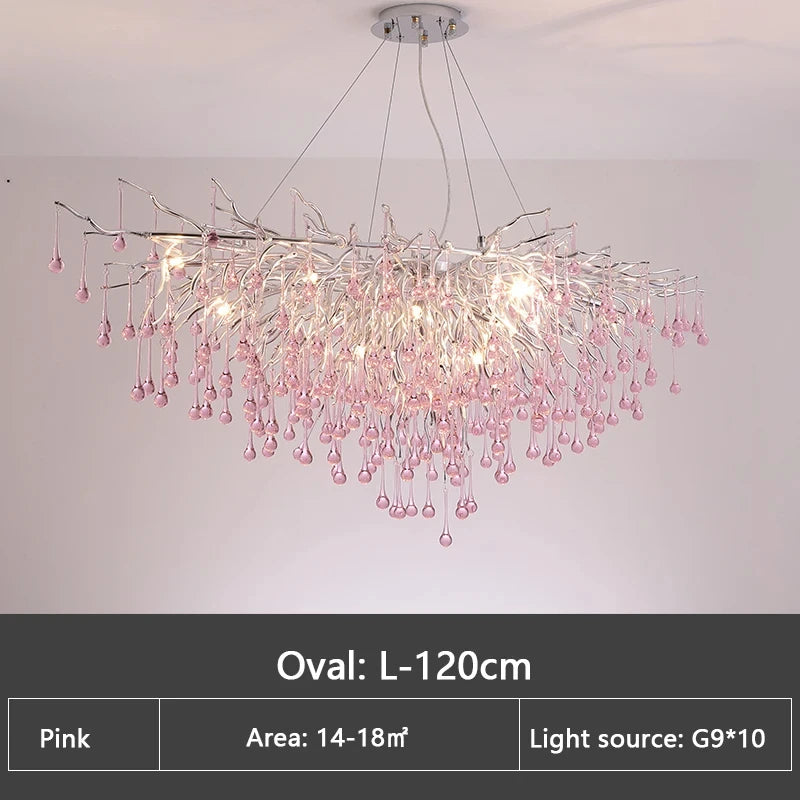 NORMICHY Colourful Crystal Chandelier