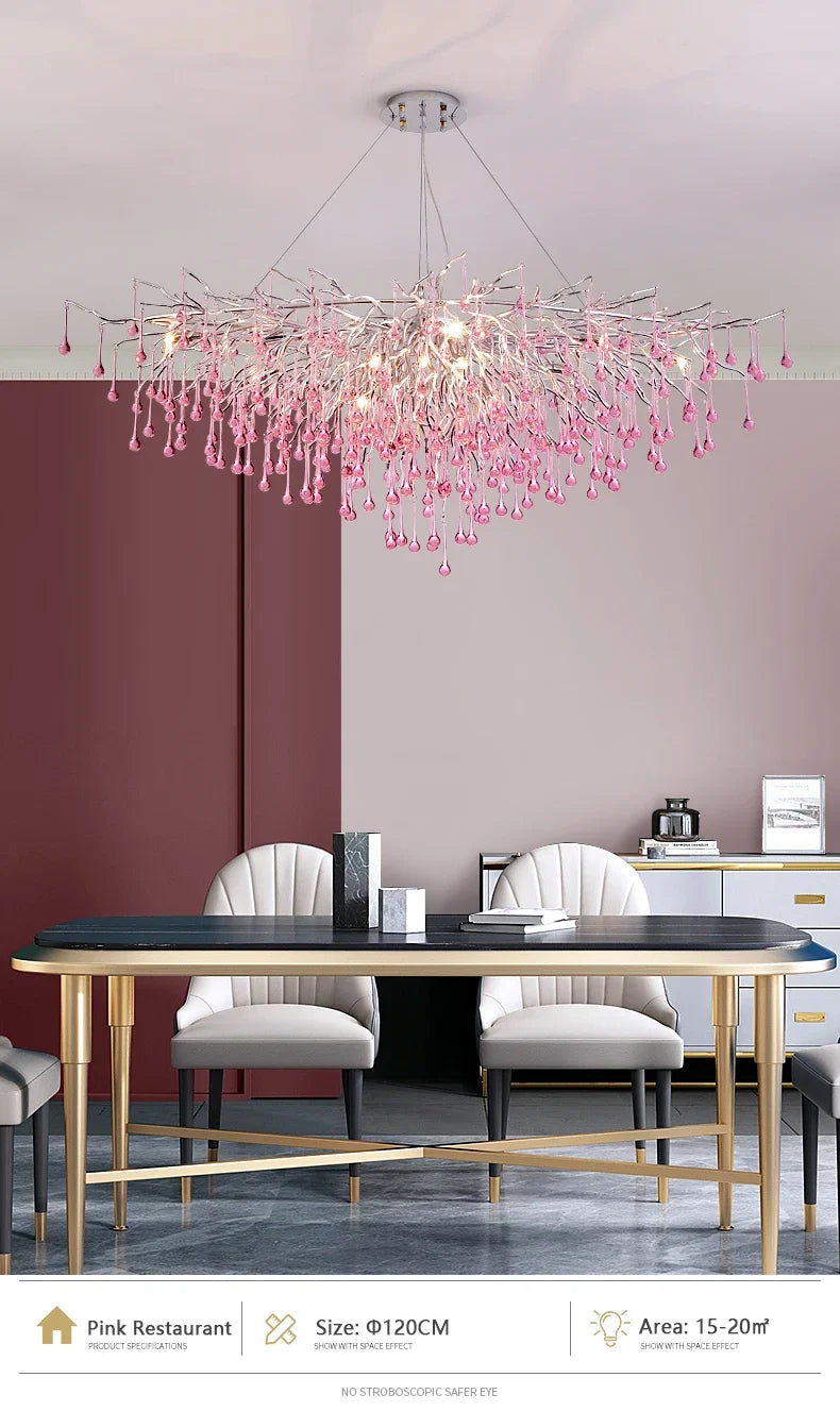 NORMICHY Colourful Crystal Chandelier