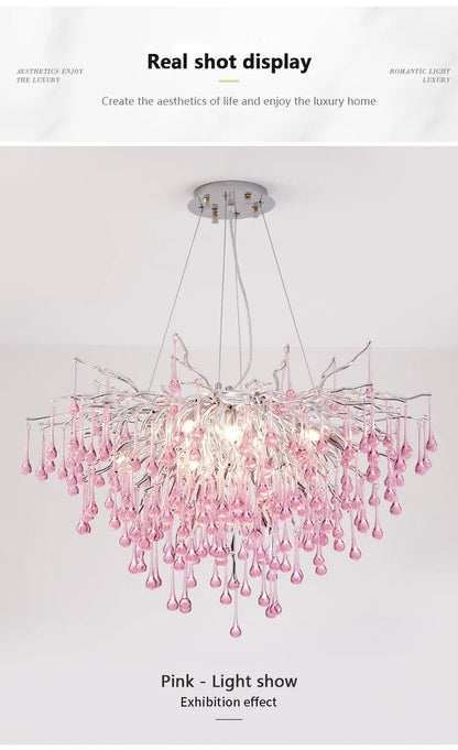 NORMICHY Colourful Crystal Chandelier