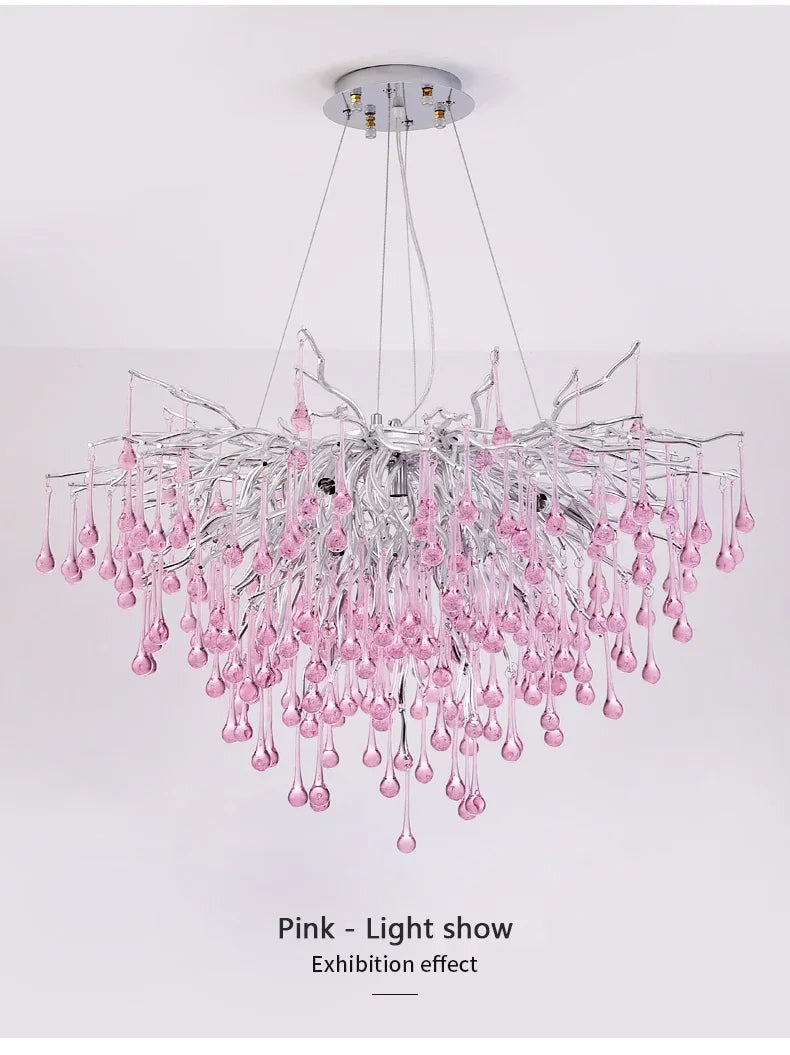 NORMICHY Colourful Crystal Chandelier