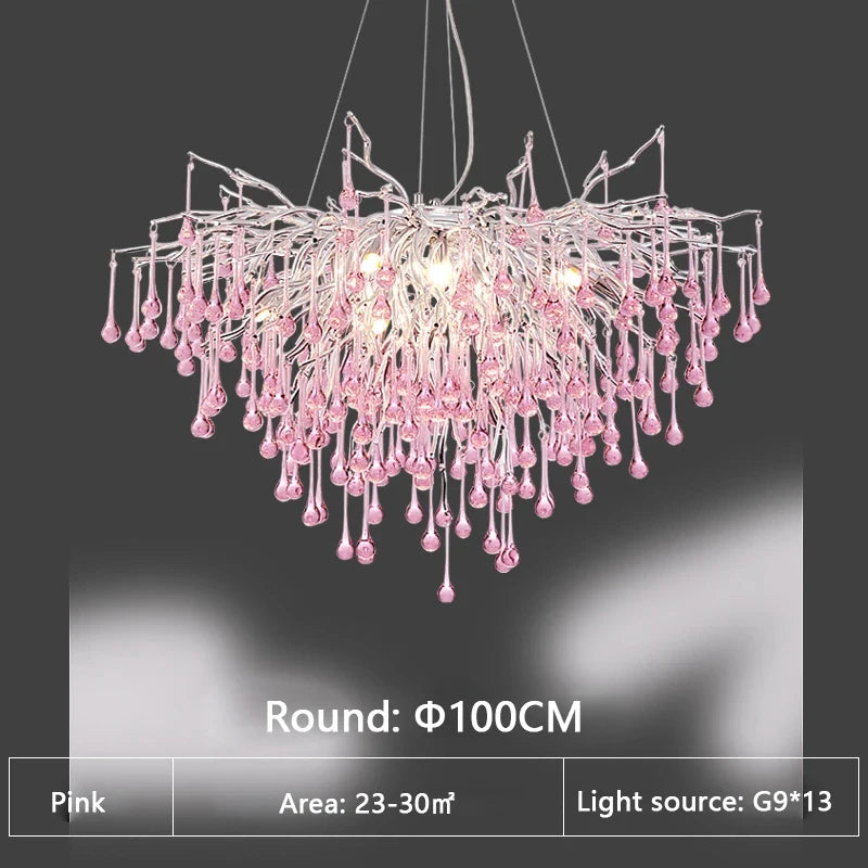 NORMICHY Colourful Crystal Chandelier