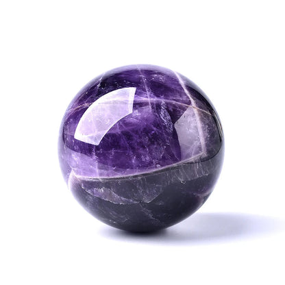 Natural Amethyst Healing Massage Globe