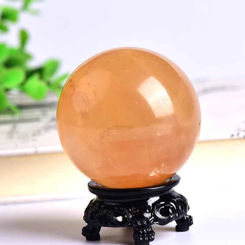 Natural Amethyst Healing Massage Globe