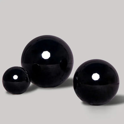 Natural Black Obsidian Healing Sphere