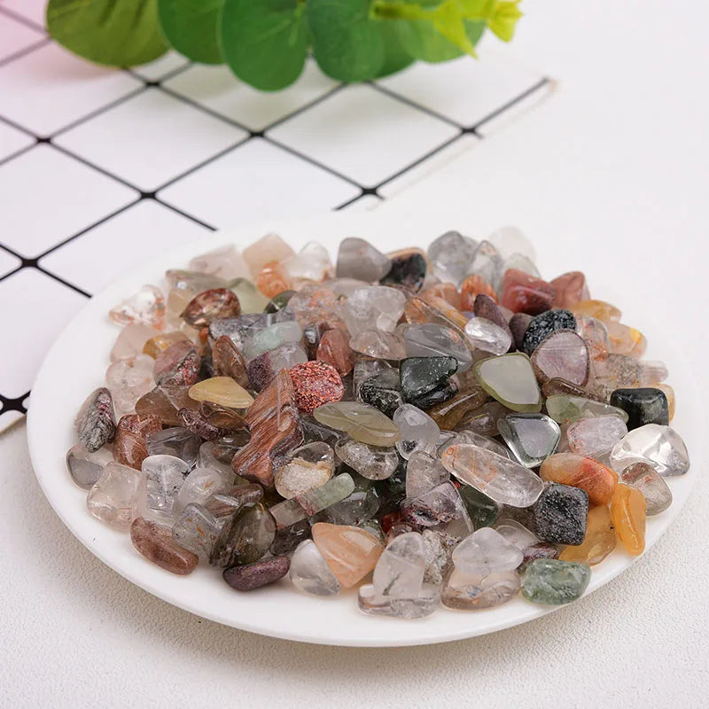 Natural Colourful Quartz Crystal Stones