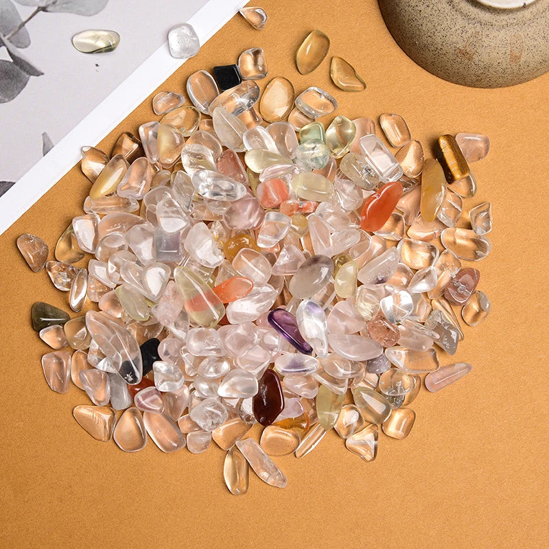 Natural Colourful Quartz Crystal Stones