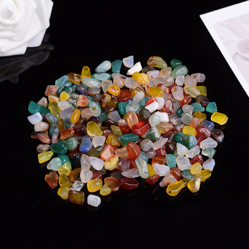 Natural Colourful Quartz Crystal Stones