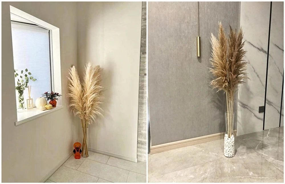 Natural Dried Pampas Grass Bouquet