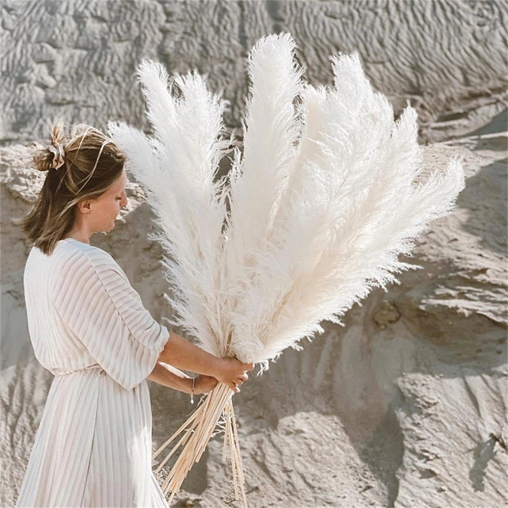 Natural Dried Pampas Grass Bouquet