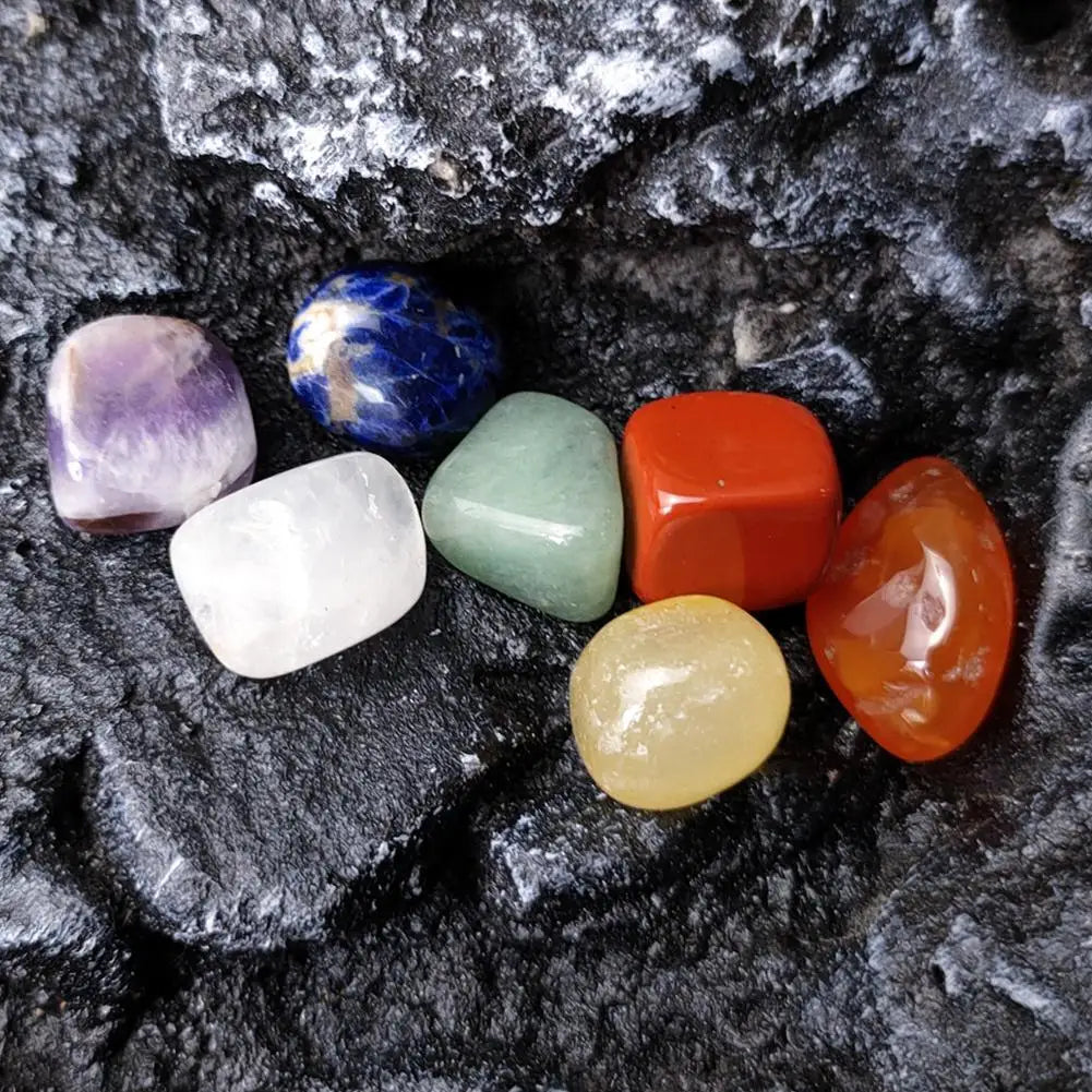 Natural Gemstone Chakra Healing Set