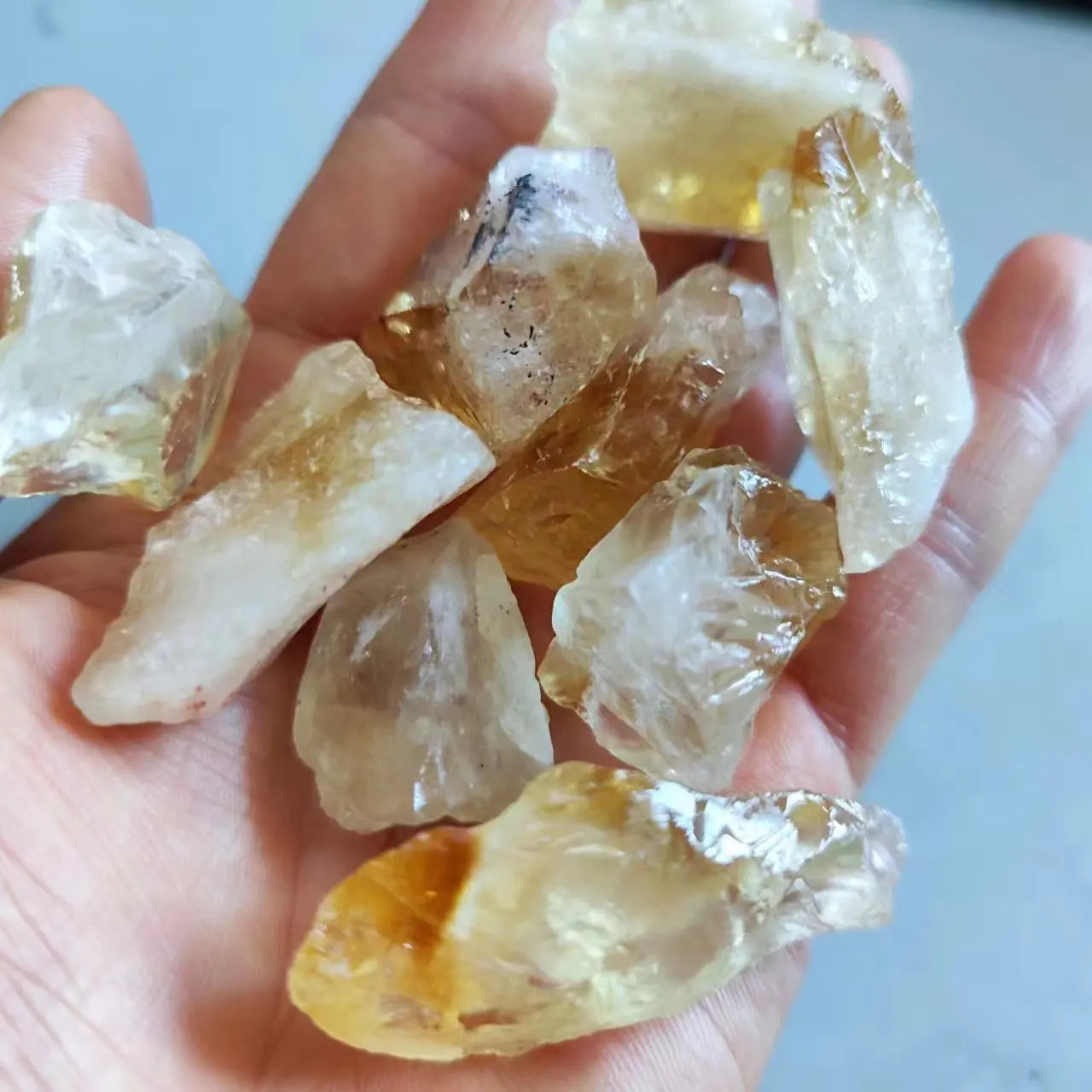 Natural Raw Citrine Healing Crystals