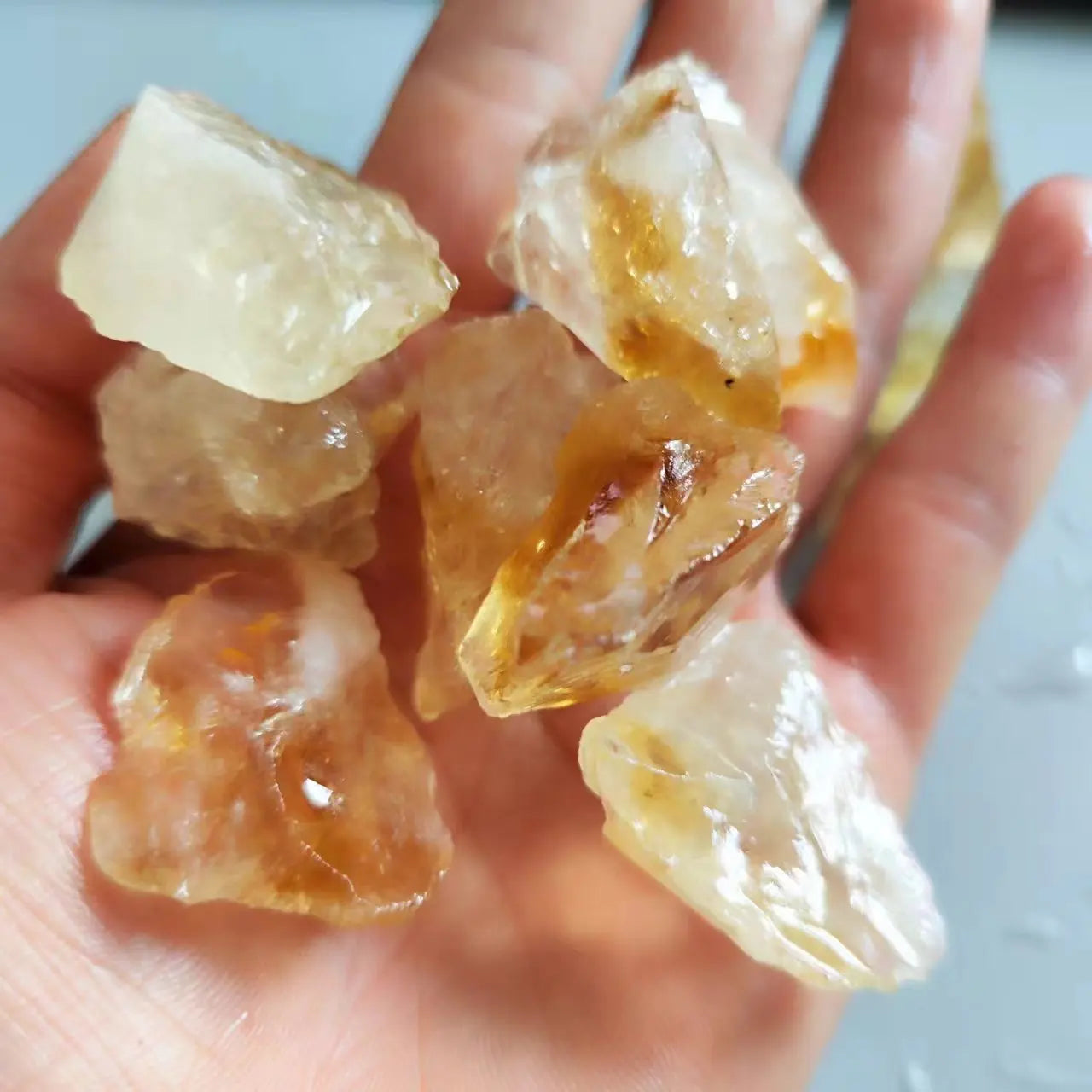 Natural Raw Citrine Healing Crystals