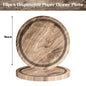 Natural Wood Grain Table Decor