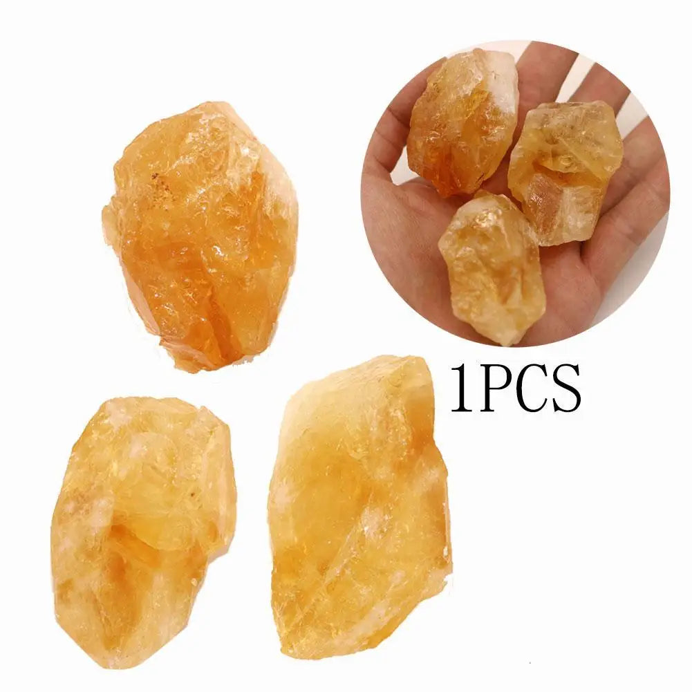 Natural Yellow Citrine Crystal Specimen