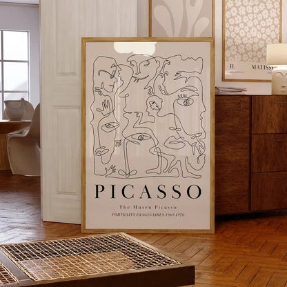 Neutral Beige Picasso Matisse Art Set