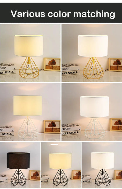 Nordic Bedside Night Lamp Decor