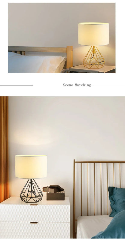 Nordic Bedside Night Lamp Decor