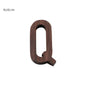 Nordic Black Walnut Decorative Letters