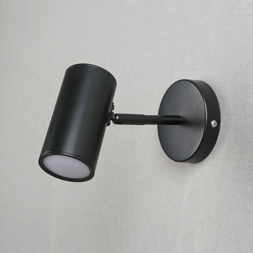 Nordic Black/Gold Adjustable Wall Lamp