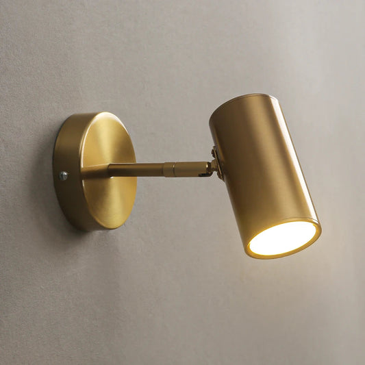 Nordic Black/Gold Adjustable Wall Lamp