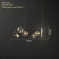 Nordic Bubble Lamp Chandelier, Clear