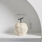 Nordic Ceramic Apple and Pear Sculpture